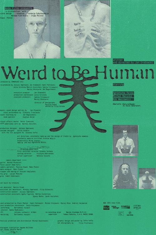 Weird to Be Human 2025 official movie poster
