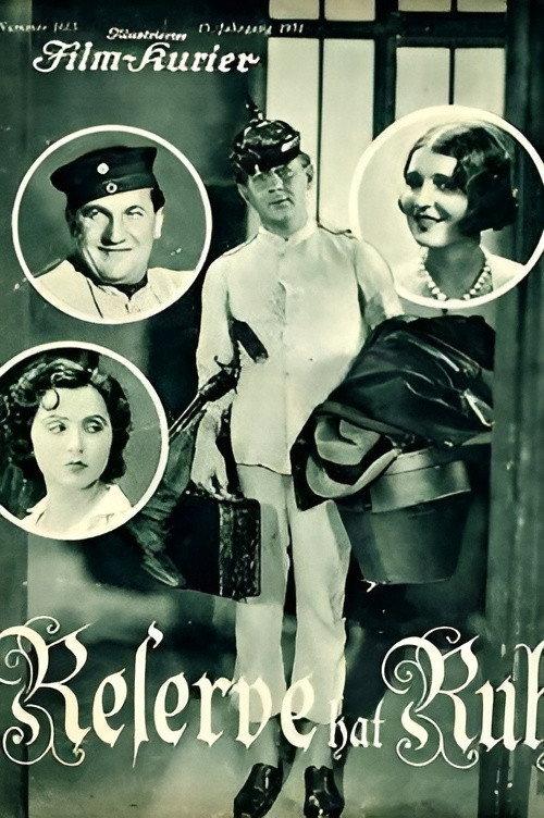 Reserve hat Ruh 1931 official movie poster