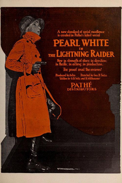 The Lightning Raider 1919 official movie poster