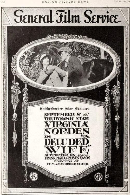 The Deluded Wife 1916 official movie poster