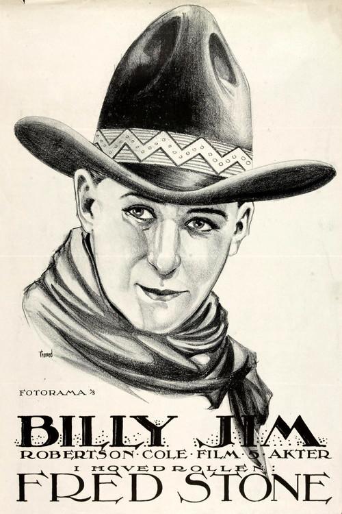 Billy Jim 1922 official movie poster