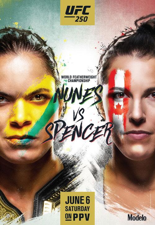 UFC 250: Nunes vs. Spencer 2020 official movie poster