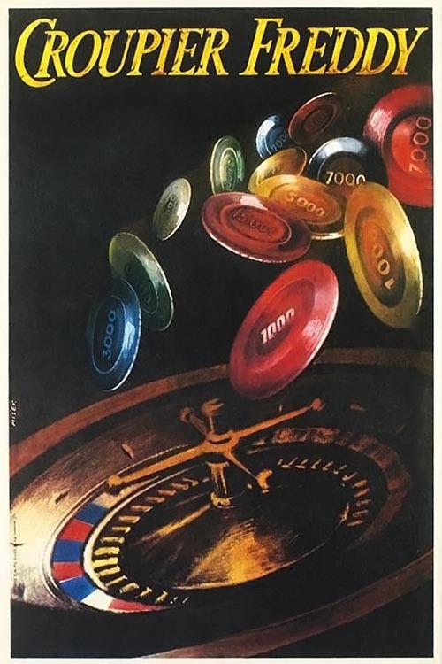 Fredy el croupier 1982 official movie poster