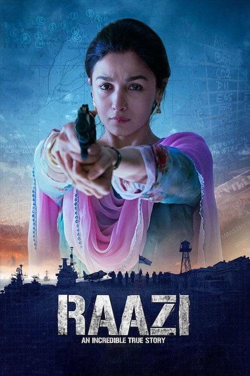 Raazi 2018 official movie poster