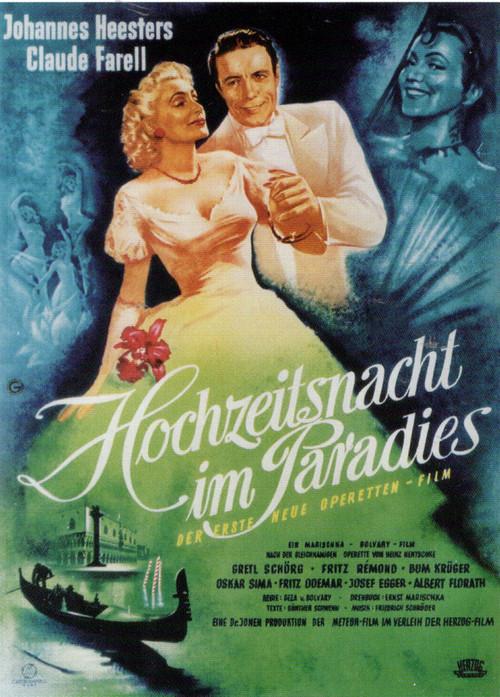 Hochzeitsnacht im Paradies 1950 official movie poster