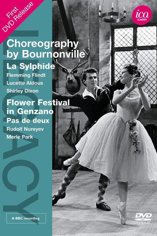 Bournonville's La Sylphide and Flower Festival 2013 official movie poster