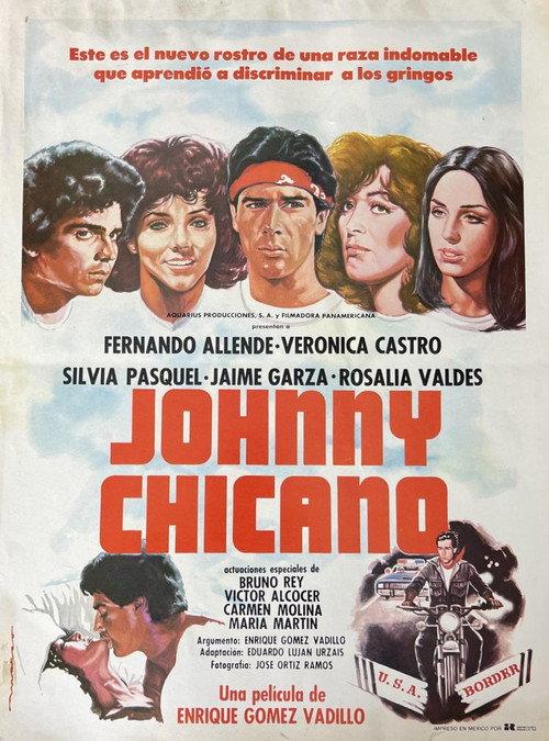 Johnny Chicano 1981 official movie poster
