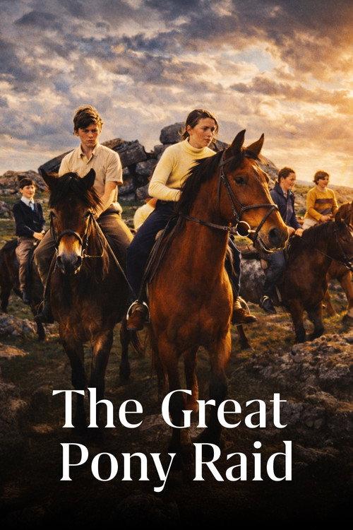 The Great Pony Raid 1968 official movie poster