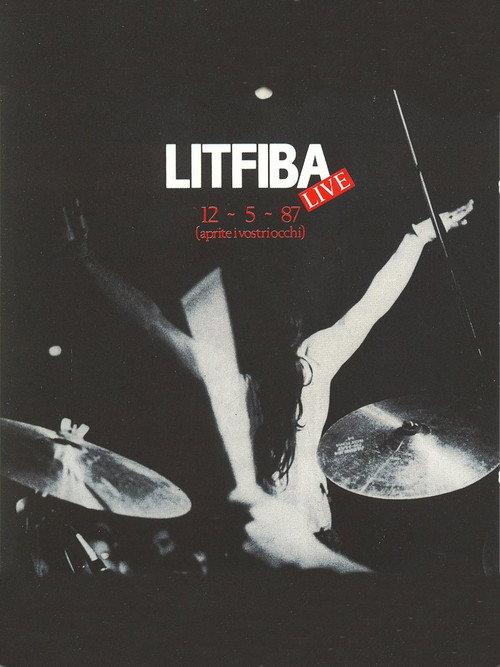Litfiba - Aprite i vostri occhi 1987 official movie poster