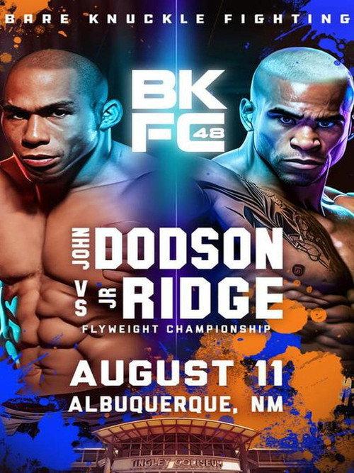 BKFC 48: Dodson vs. Ridge 2023 official movie poster