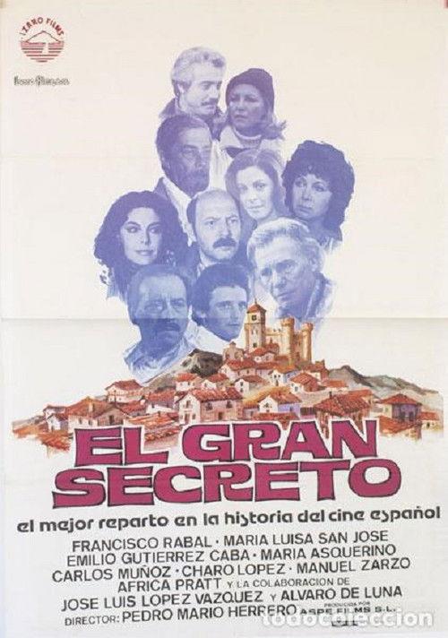 El gran secreto 1980 official movie poster