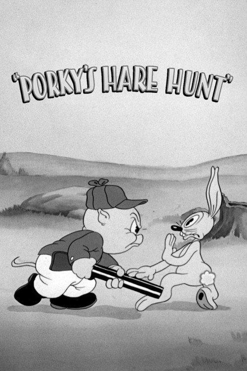 Porky's Hare Hunt 1938 official movie poster
