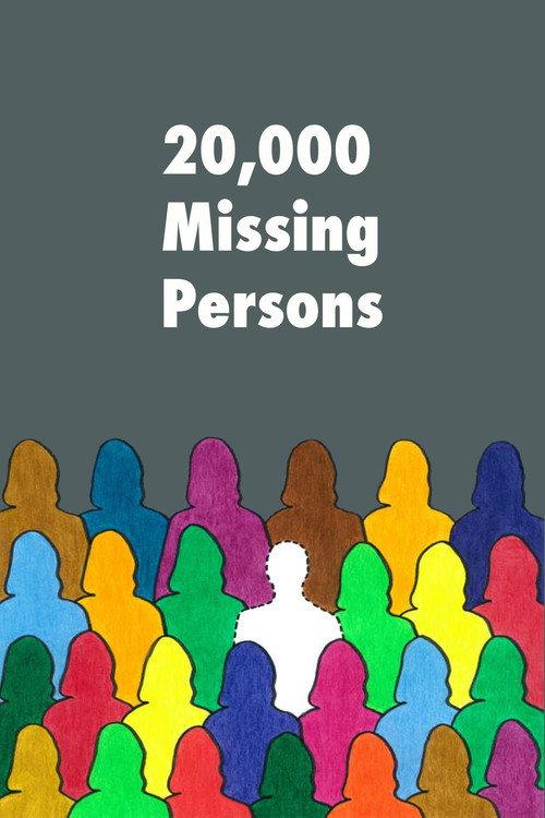 20,000 Missing Persons 1974 official movie poster