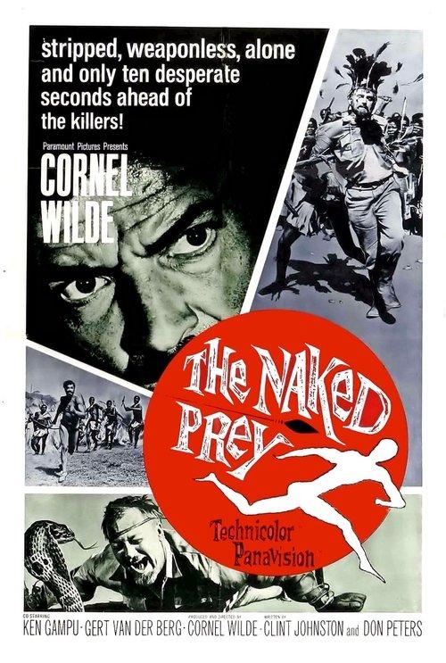 The Naked Prey 1965 official movie poster