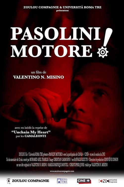 Pasolini Motore! 2017 official movie poster