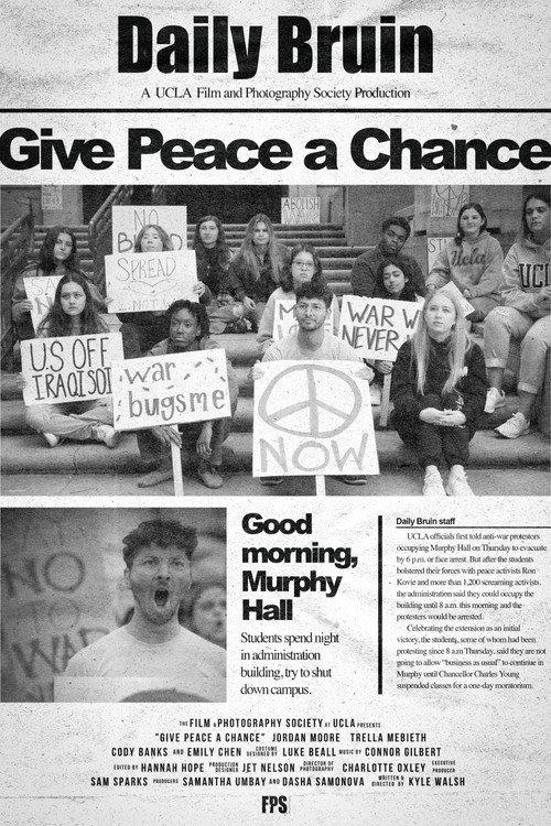 Give Peace a Chance 2023 official movie poster