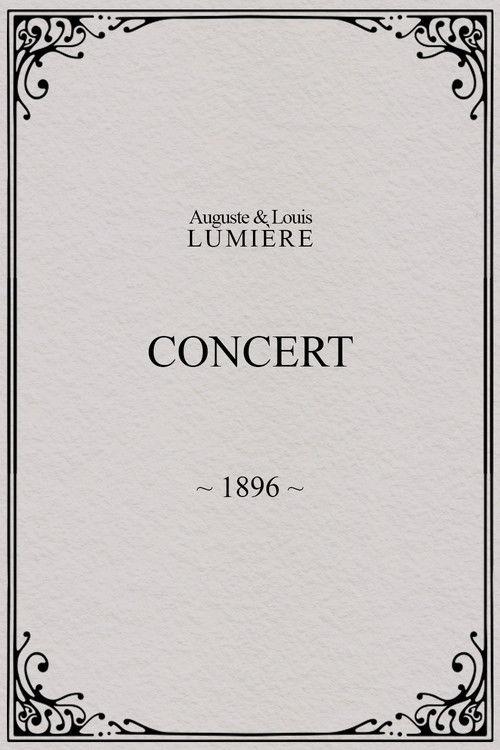 Concert 1896 official movie poster
