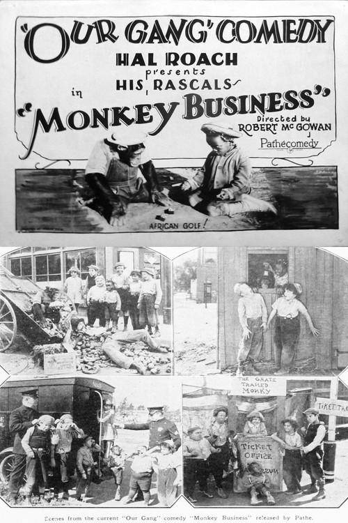 Monkey Business 1926 official movie poster