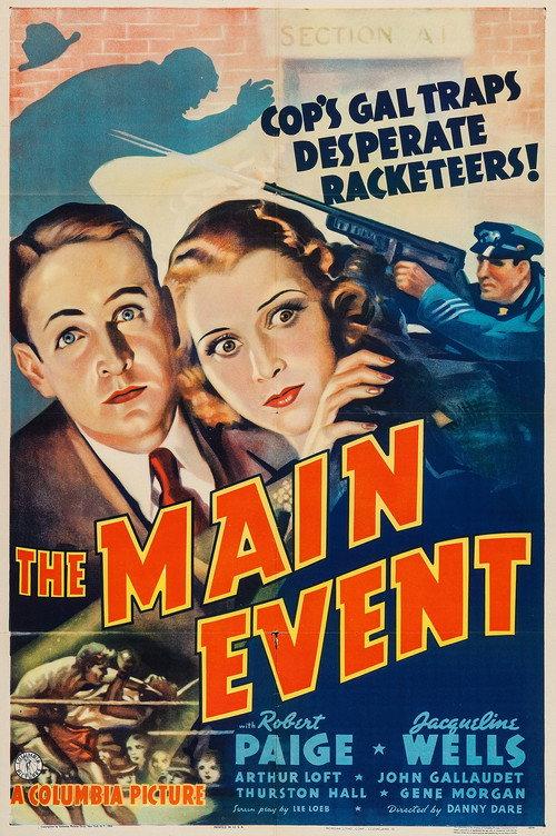 The Main Event 1938 official movie poster