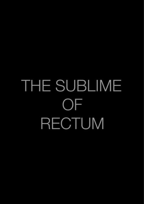 The Sublime of Rectum 2018 official movie poster