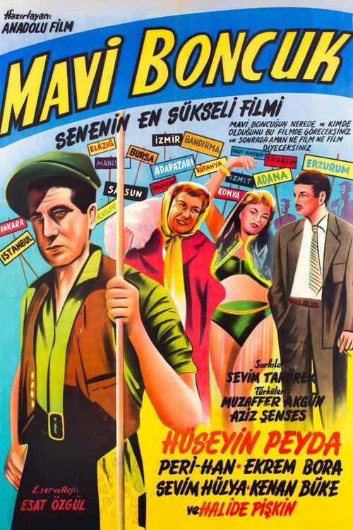 Mavi Boncuk 1958 official movie poster