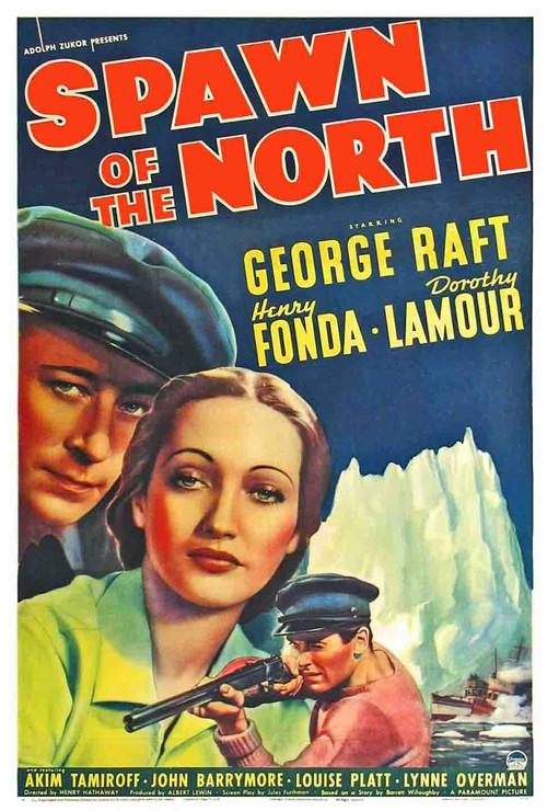 Spawn of the North 1938 official movie poster