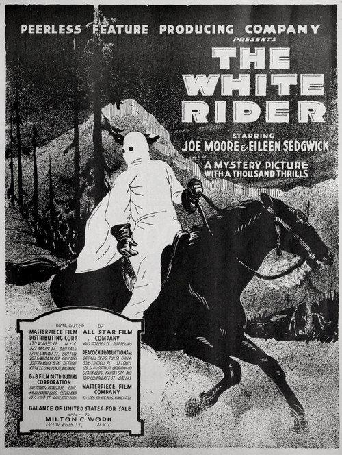 The White Rider 1920 official movie poster