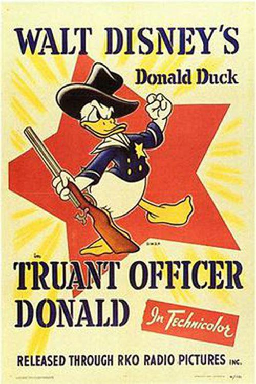 Truant Officer Donald 1941 official movie poster
