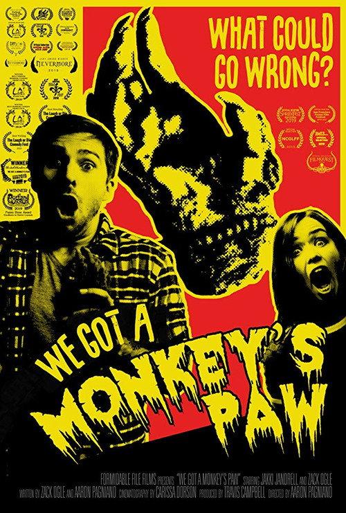 We Got a Monkey's Paw 2018 official movie poster