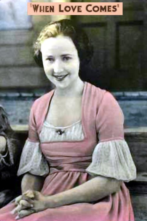 When Love Comes 1922 official movie poster