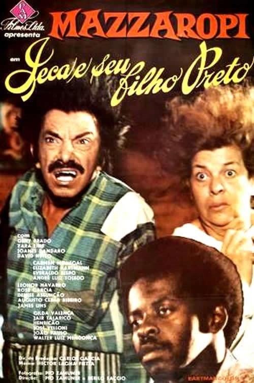 Jeca e Seu Filho Preto 1978 official movie poster