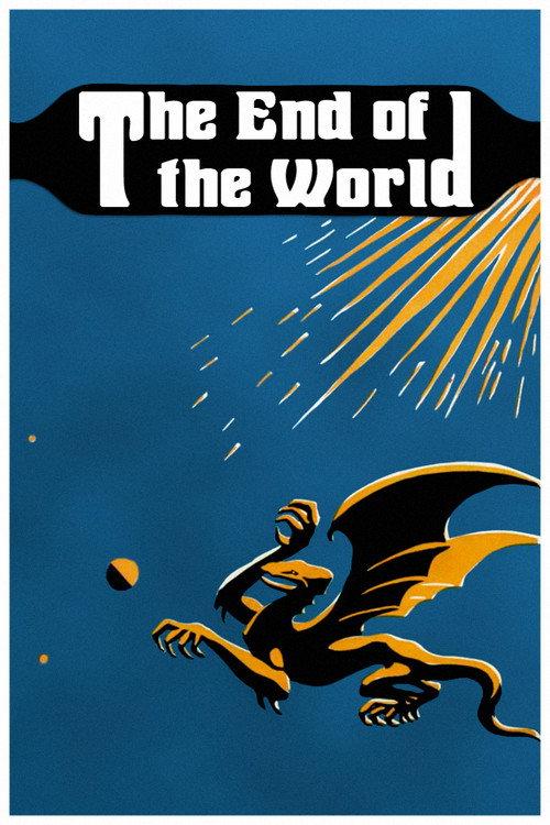 The End of the World 1916 official movie poster