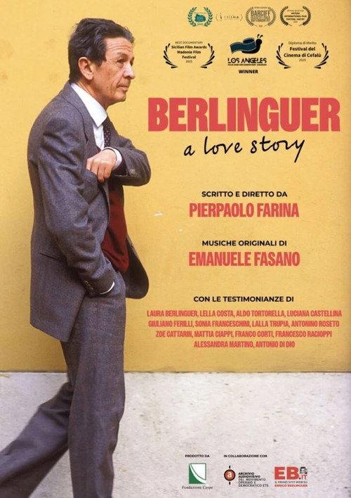 Berlinguer. A Love Story 2025 official movie poster