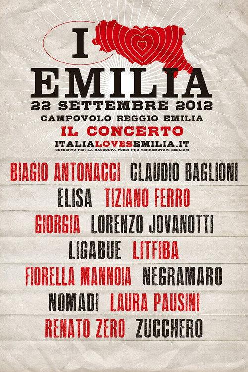 Italia Loves Emilia 2012 official movie poster