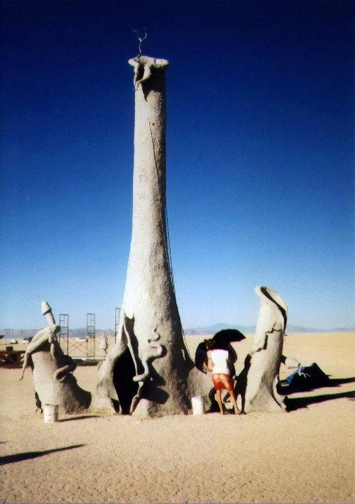Burning Man 1997 official movie poster