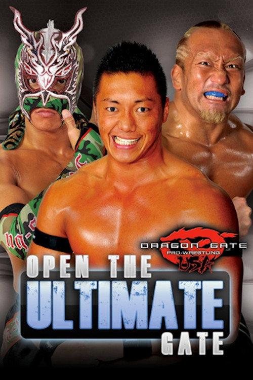 Dragon Gate USA: Open the Ultimate Gate 2010 official movie poster
