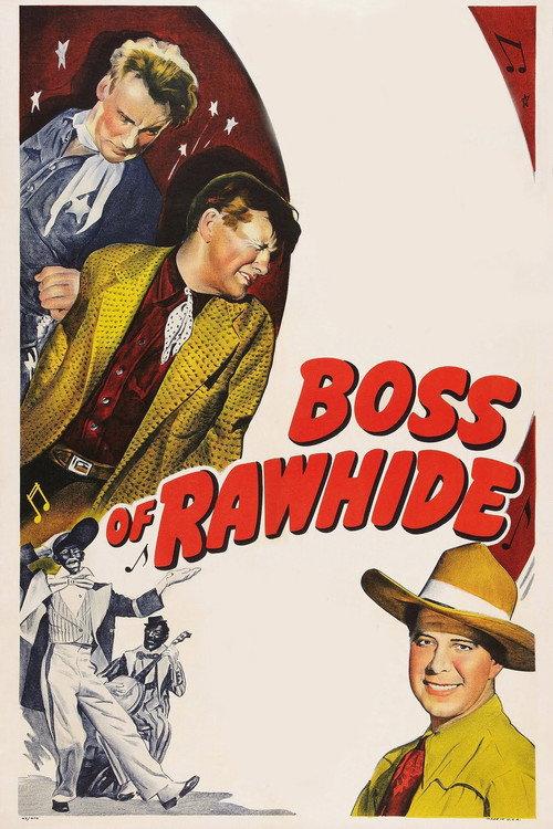 Boss of Rawhide 1943 official movie poster