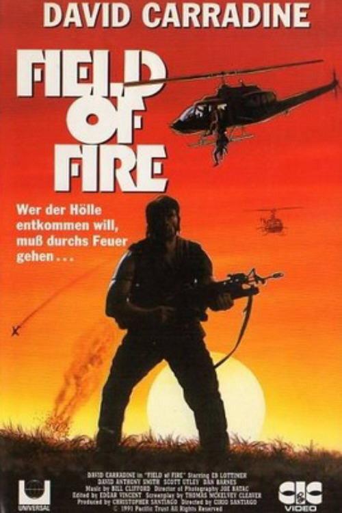 Field of Fire 1991 official movie poster