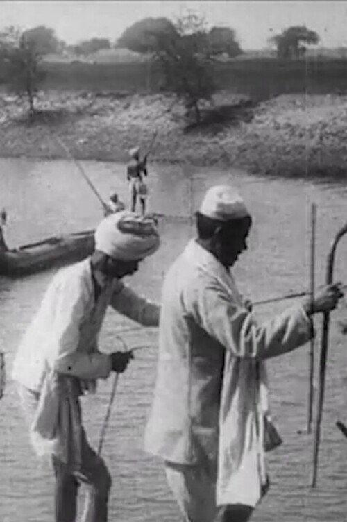 A Fishing Party With the Maharajah of Kapurthala, India 1911 official movie poster