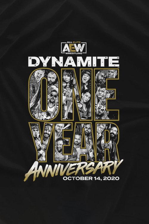 AEW Dynamite Anniversary Show 2020 official movie poster