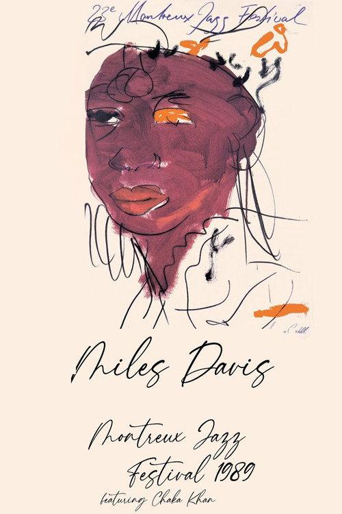 Miles Davis - Montreux Jazz Festival 1989 official movie poster