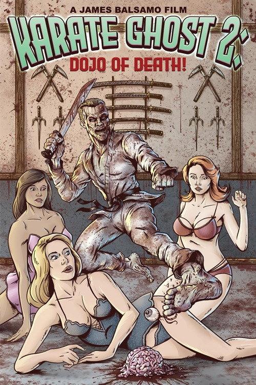Karate Ghost 2: Dojo of Death 2023 official movie poster