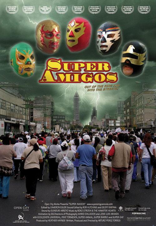 Super Amigos 2007 official movie poster