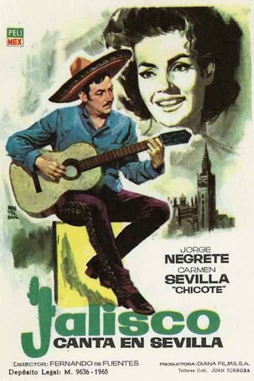 Jalisco canta en Sevilla 1949 official movie poster