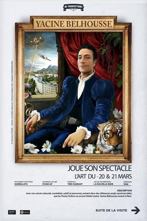 Yacine Belhousse joue son spectacle 2020 official movie poster