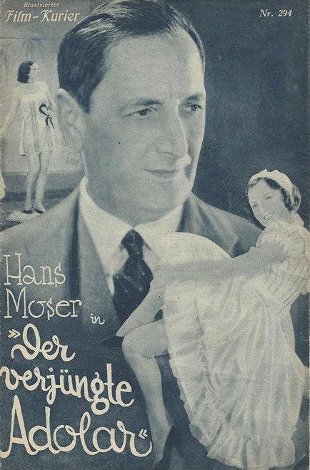 The rejuvenated Adolar 1931 official movie poster