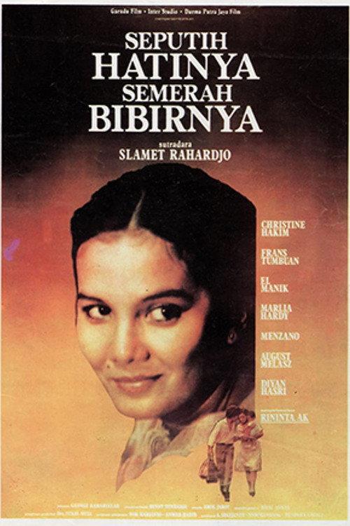 As White as the Heart, as Red as the Lips 1982 official movie poster