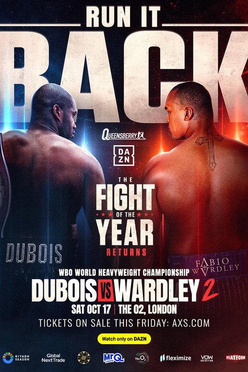 Daniel Dubois vs. Fabio Wardley II 2026 official movie poster