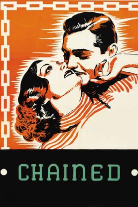 Chained 1934 official movie poster