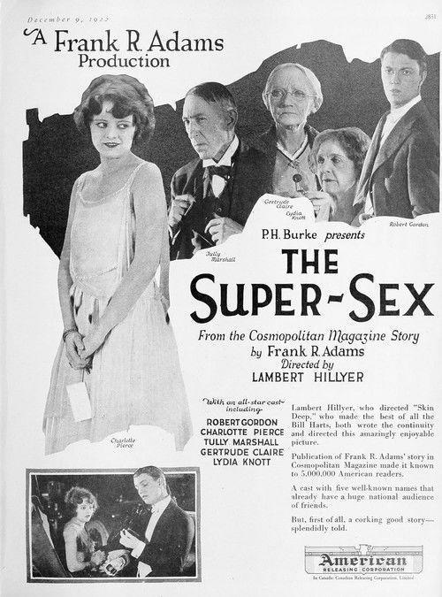 The Super-Sex 1922 official movie poster